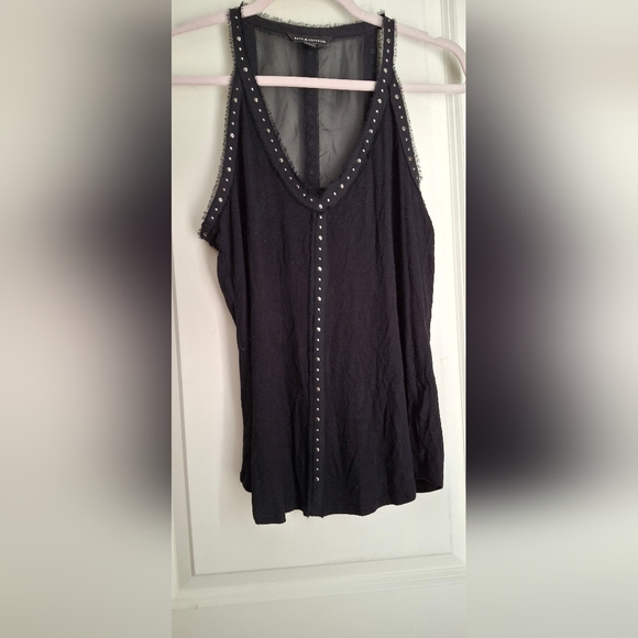 Rock & república womens tank top size small lighweight gothcore whymsygoth boho - Picture 4 of 7